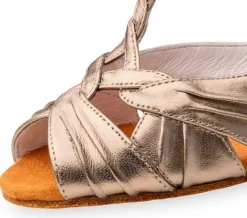 Dame Dansebutikken Brudesko|Salsasko Damer-Anna Kern dansesko antik med 6 cm hæl - Solange