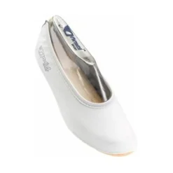 Børn Dansebutikken Gymnastiksko Voksne|Gymnastiksko Børn-Anniel hvid gymnastiksko med gummi sål