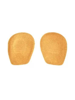 Dansebutikken Dansesko Tilbehør-Beige microfiber forfods stopper