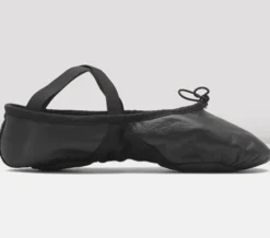 Dansebutikken Balletsko Bløde-Bloch bløde sorte balletsko med split sål