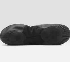 Dansebutikken Balletsko Bløde-Bloch bløde sorte balletsko med split sål