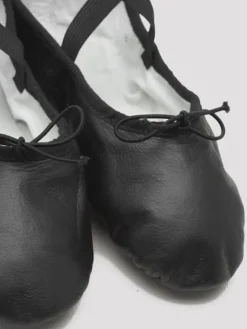 Dansebutikken Balletsko Bløde-Bloch bløde sorte balletsko med split sål