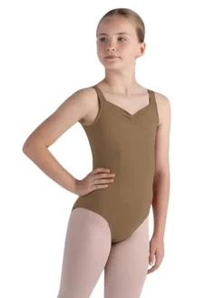 Børn Dansebutikken Balletdragter Børn-Bloch mandelfarvet klassisk dragt m. skønne detaljer til piger