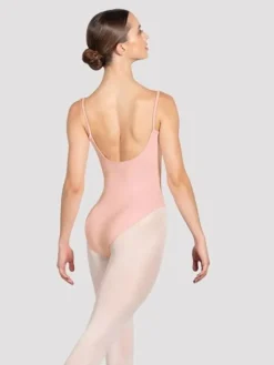 Dame Dansebutikken Dragter Damer|Balletdragter Damer-Bloch rosa klassisk dragt m. tynde stropper og rynk