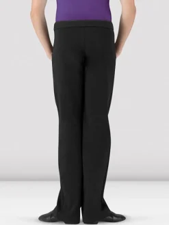 Børn Dansebutikken Underdele Piger|Ballet Underdele Børn-Bloch sorte dansebukser til piger i bomulds stretch