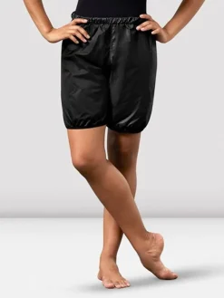 Dame Dansebutikken Yogabukser|Underdele Damer-Bloch sorte svedshorts med elastik talje