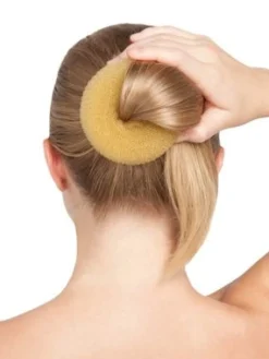 Dansebutikken Gymnastik Hårtilbehør|Hårtilbehør Til Ballet-Bunbuilder til hårknold i nylon Tech Dance