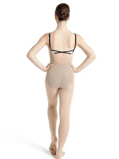 Dame Dansebutikken Gymnastik Undertøj Damer|Heldragter Damer-Capezio helunderdragt med hul i foden