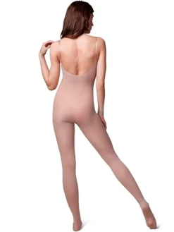 Dame Dansebutikken Gymnastik Undertøj Damer|Heldragter Damer-Capezio helunderdragt med hul i foden