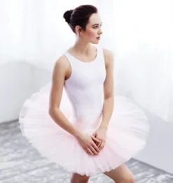 Dame Dansebutikken Ballet Underdele Damer-Capezio kort hvid tutu skørt til damer