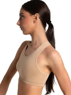 Børn Dansebutikken Gymnastik Undertøj Pige|Ballet Toppe Børn-Capezio nude racerback top til piger