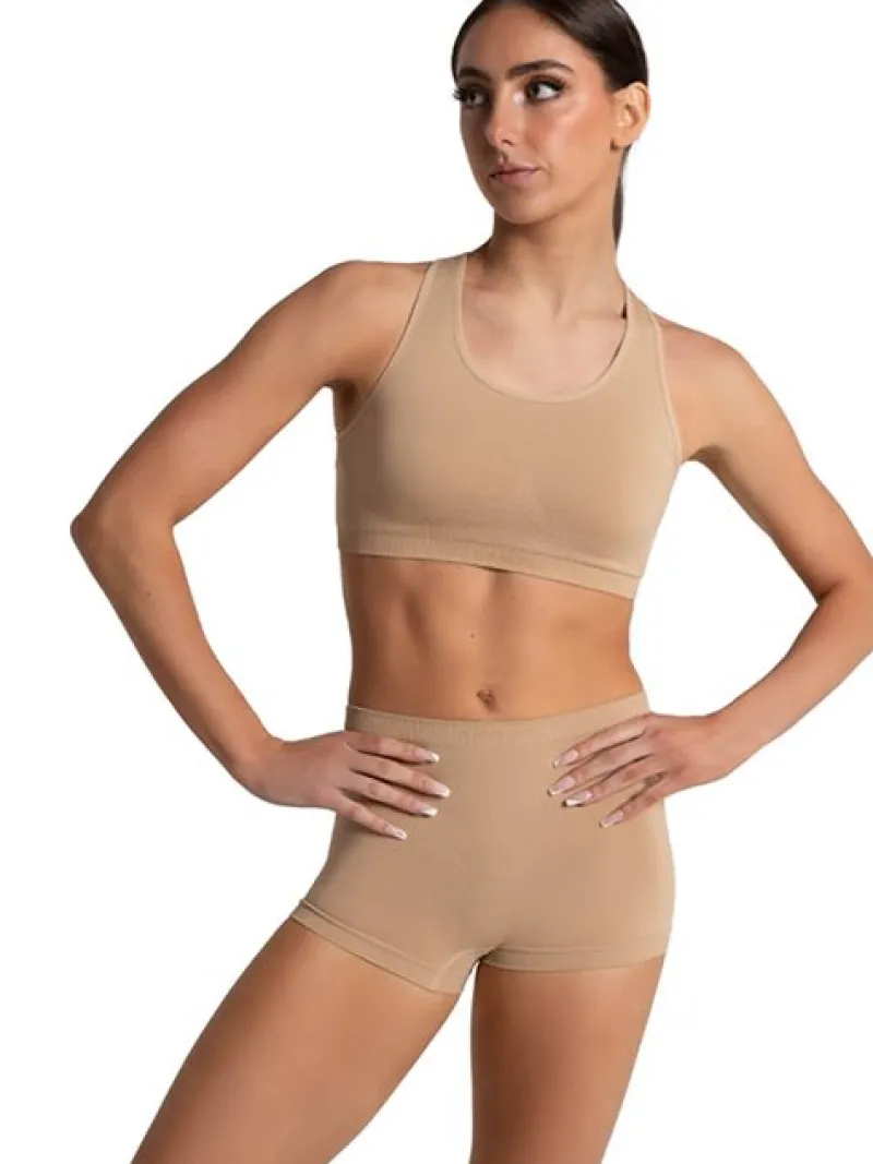 Børn Dansebutikken Gymnastik Undertøj Pige|Ballet Toppe Børn-Capezio nude racerback top til piger