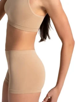 Børn Dansebutikken Gymnastik Undertøj Pige|Ballet Underdele Børn-Capezio nude seamless hotpants til piger