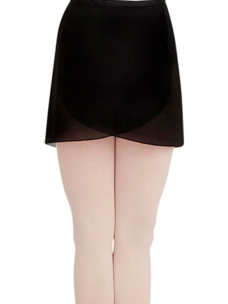 Dame Dansebutikken Skørter Til Skøjteløb|Ballet Underdele Damer-Capezio sort slå om skørt damer