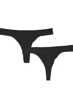 Dame Dansebutikken Gymnastik Undertøj Damer|Ballet Undertøj Damer-Capezio sort string til dans/ballet/gymnastik