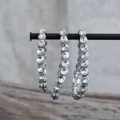 Dansebutikken Smykker Til Dans-Crystal store rhinsten armbånd