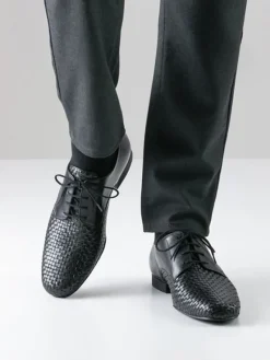 Dansebutikken Tangosko Herrer|Salsasko Herrer-Dansesko sort flet Werner Kern