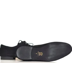 Dansebutikken Tangosko Herrer|Salsasko Herrer-Dansesko sort lækker ruskind Werner Kern