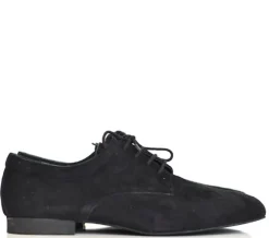 Dansebutikken Tangosko Herrer|Salsasko Herrer-Dansesko sort lækker ruskind Werner Kern