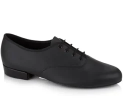 Dame Dansebutikken Orgelsko Damer|Tangosko Herrer-Dansesko/træningssko unisex sort skind