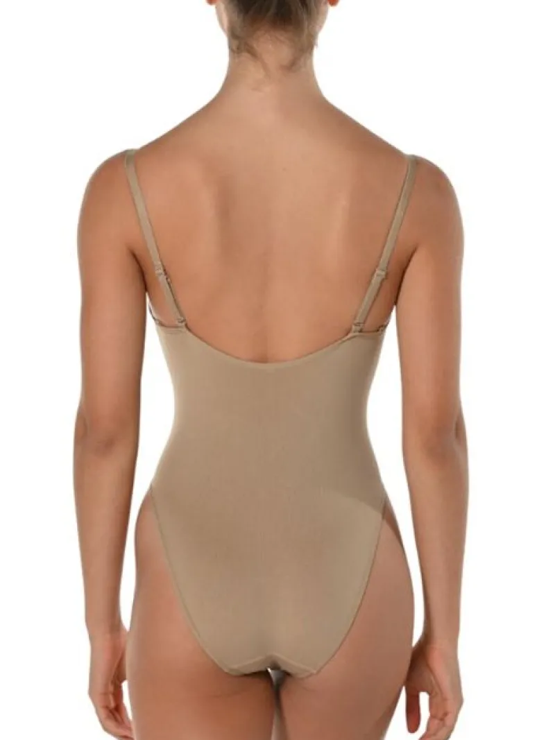 Børn Dansebutikken Gymnastik Undertøj Pige|Balletdragter Børn-Dansez-Vous underdragt til piger inkl silikone stropper