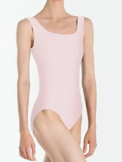 Dame Dansebutikken Balletdragter Damer-Dragt med korte ærmer i lyserød fra Wear Moi