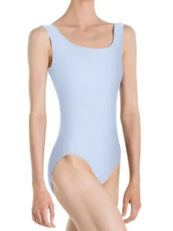 Dame Dansebutikken Balletdragter Damer-Dragt med tank ærmer i lyseblå fra Wear Moi