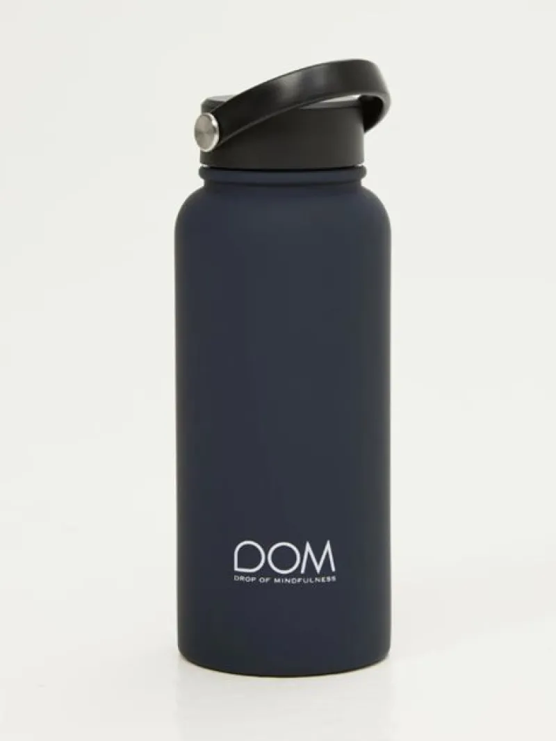 Dansebutikken Andet Til Yoga|Andet Til Gymnastik-Drop of Mindfulness drikkeflaske 1000 ML mørkeblå