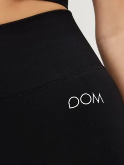 Dansebutikken Pilates Bukser/leggings|Yogabukser-Drop of mindfulness seamless leggings i sort