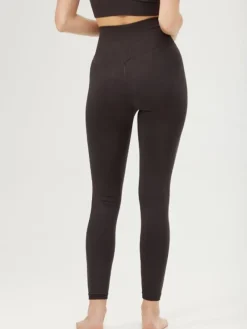 Dansebutikken Pilates Bukser/leggings|Yogabukser-Drop of mindfulness seamless leggings i brun