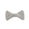Dansebutikken Hår Accessories-Fin hårsløjfe med sølv små rhinsten