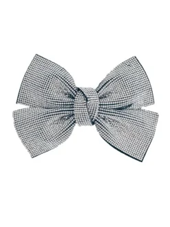 Dansebutikken Hår Accessories-Flot hårsløjfe med sølv sten