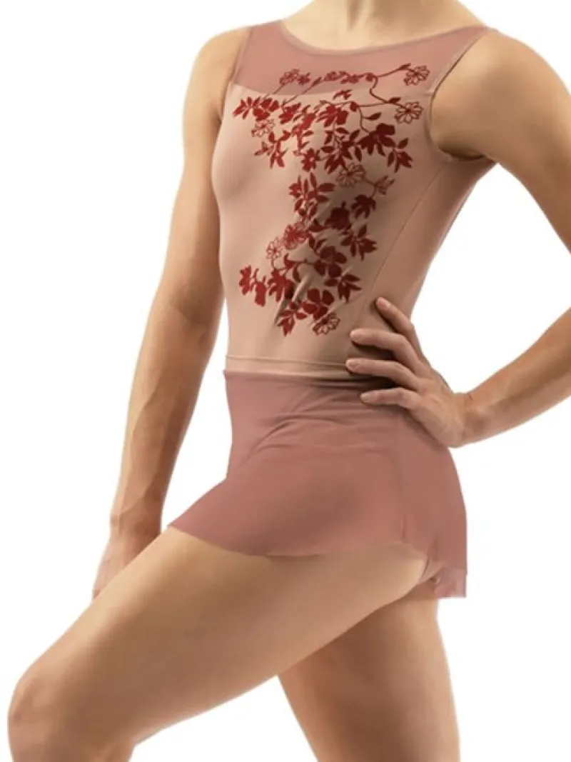 Dame Dansebutikken Ballet Underdele Damer-Flot kort cafe au lait balletskørt fra balletrosa