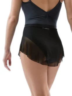 Dame Dansebutikken Ballet Underdele Damer-Flot kort sort balletskørt fra balletrosa