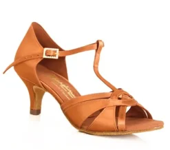 Dame Dansebutikken Salsasko Damer|Latinsko Damer-Flot latin/salsa sko Mia t-bar International 5 cm