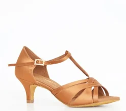 Dame Dansebutikken Salsasko Damer|Latinsko Damer-Flot latin/salsa sko Mia t-bar International 5 cm
