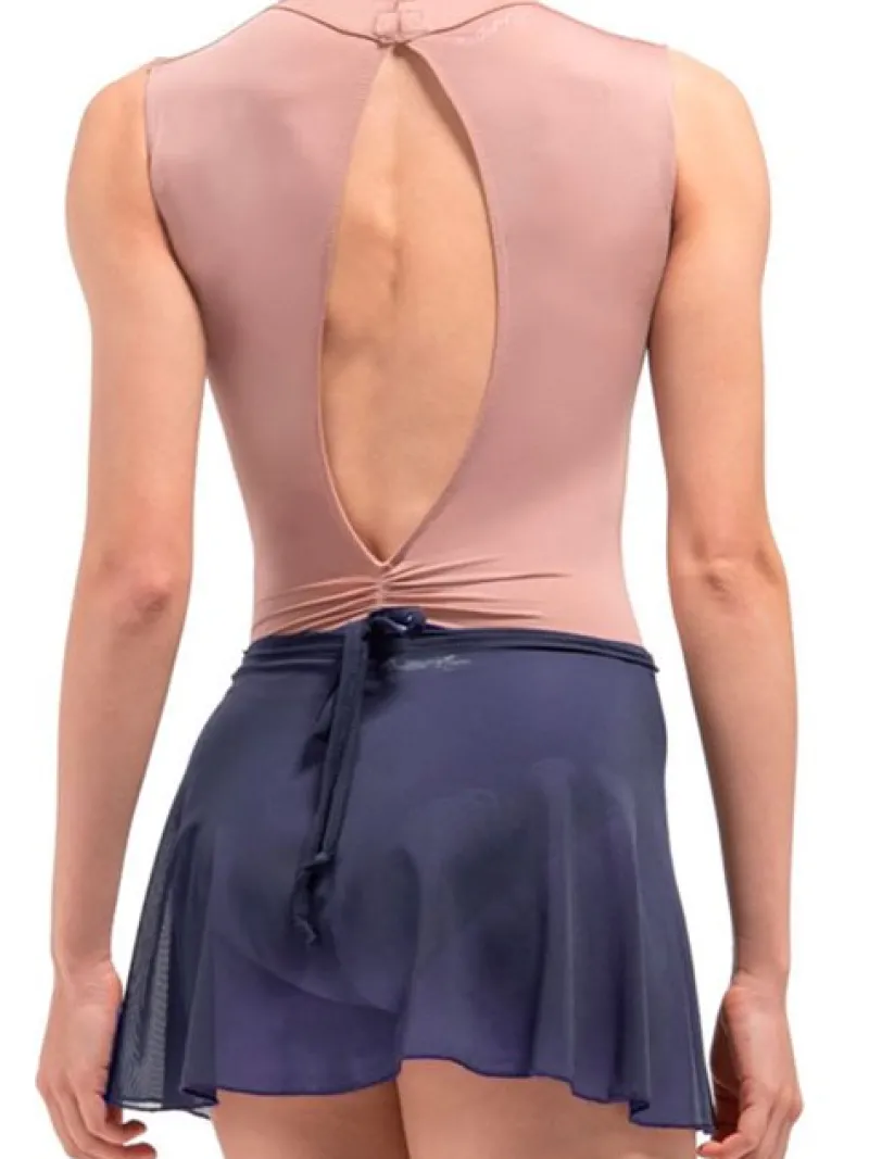 Dame Dansebutikken Ballet Underdele Damer-Flot mørkeblå ballet slå om skørt fra Balletrosa