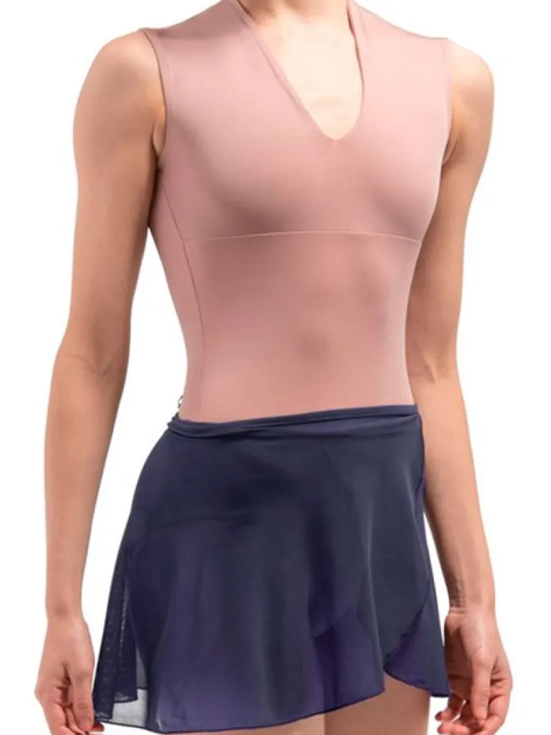 Dame Dansebutikken Ballet Underdele Damer-Flot mørkeblå ballet slå om skørt fra Balletrosa