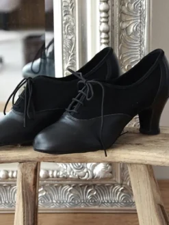 Dame Dansebutikken Tangosko Damer|Træningssko Damer-Freed of London Roma dansesko skind/nubuck