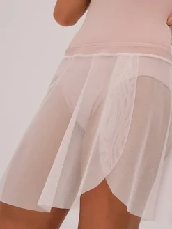 Dame Dansebutikken Ballet Underdele Damer-Grishko tea rosa pull on faux wrap skørt