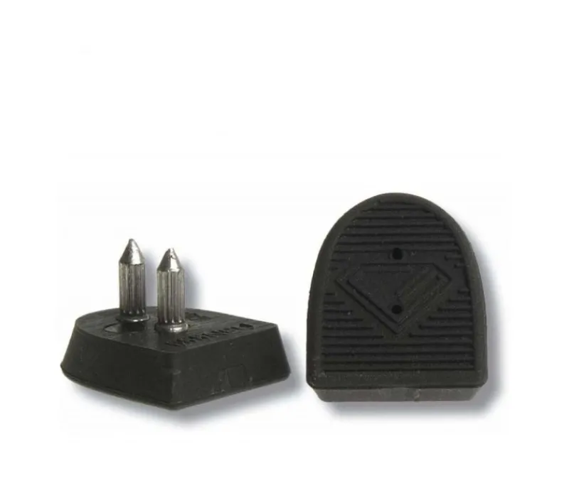 Dansebutikken Dansesko Tilbehør-Hæl tips sort til Diamant flare hæle