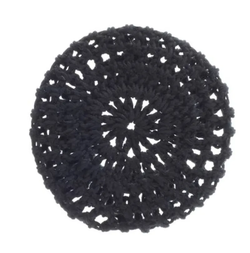 Dansebutikken Gymnastik Hårtilbehør|Hårtilbehør Til Ballet-Hårnet i hæklet strik sort