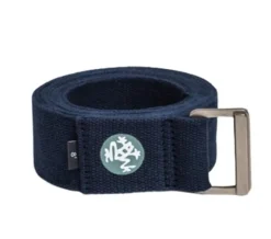 Dansebutikken Andet Til Yoga-Lang bæltestrop blå til yoga Manduka