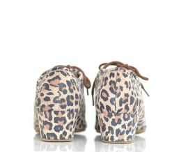 Dame Dansebutikken Træningssko Damer|Social Dansesko-Leopard dansesko træning Ray Rose