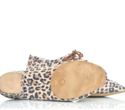 Dame Dansebutikken Træningssko Damer|Social Dansesko-Leopard dansesko træning Ray Rose