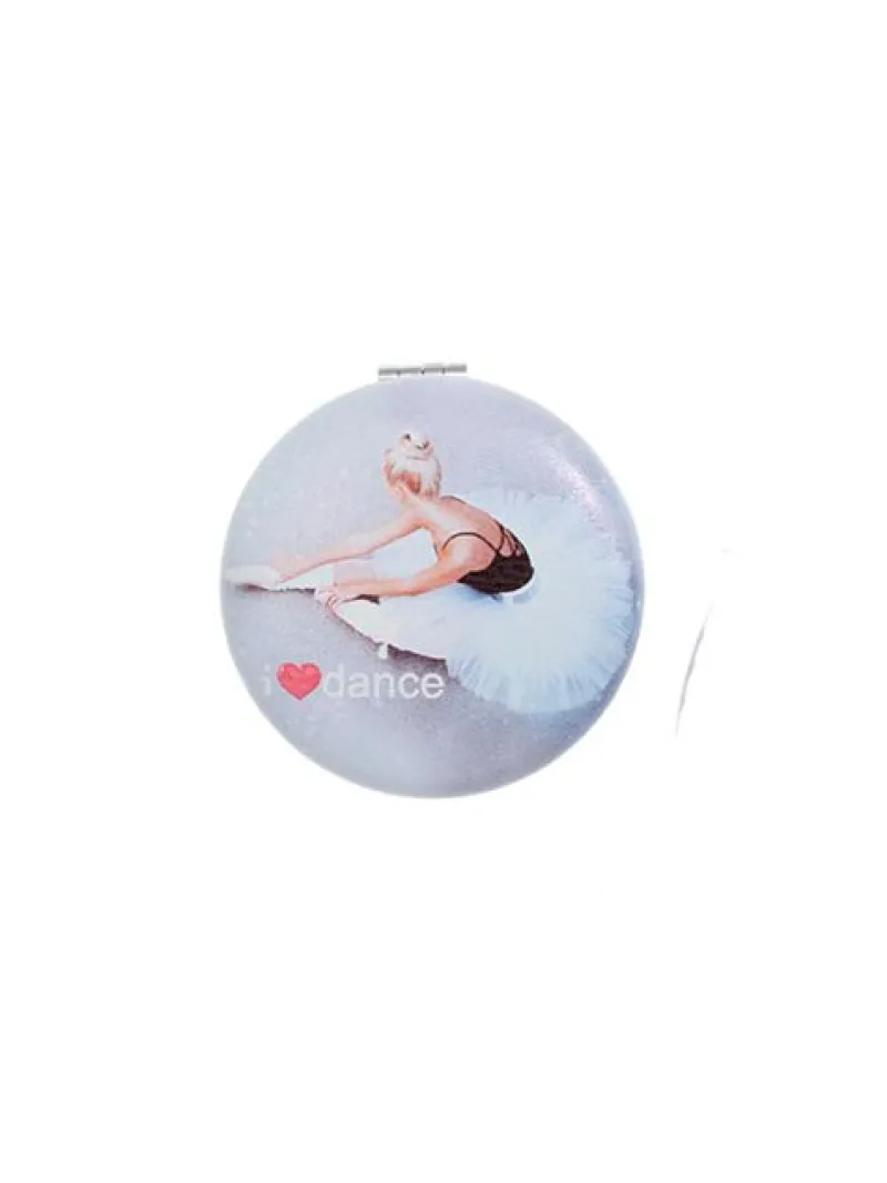 Børn Dansebutikken Balletting Børn-Lille fint spejl med print af tutudanser