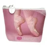 Dansebutikken Andet Til Ballet-Lille rosa balletpung med flot ballet motiv