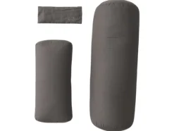 Dansebutikken Andet Til Yoga-Lille yoga bolster til meditation i mørkegrå - Moonchild