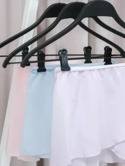 Børn Dansebutikken Underdele Piger|Gymnastikkjole Piger-Lyseblå chiffon skirt børn Capezio