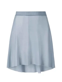 Dame Dansebutikken Skørter Til Skøjteløb|Ballet Underdele Damer-Lyseblå pull on mesh skørt fra Mara Dancewear